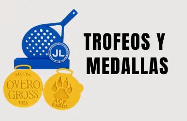 TROFEOS Y MEDALLAS PERSONALIZADAS
